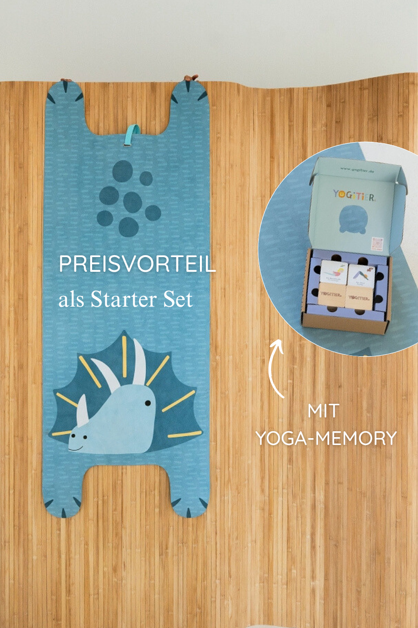 KINDER Yogamatte - Diego der Dino