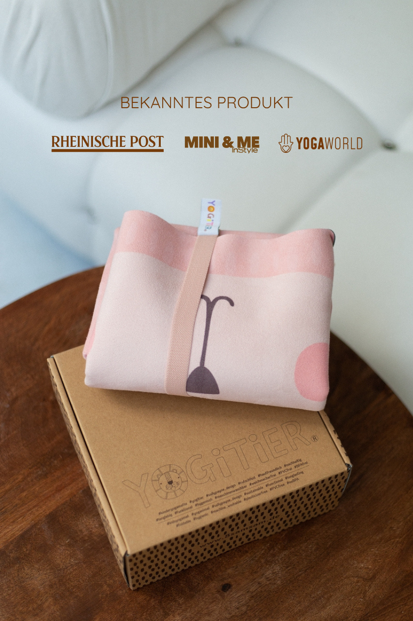 KINDER Yogamatte - Kimi die Katze