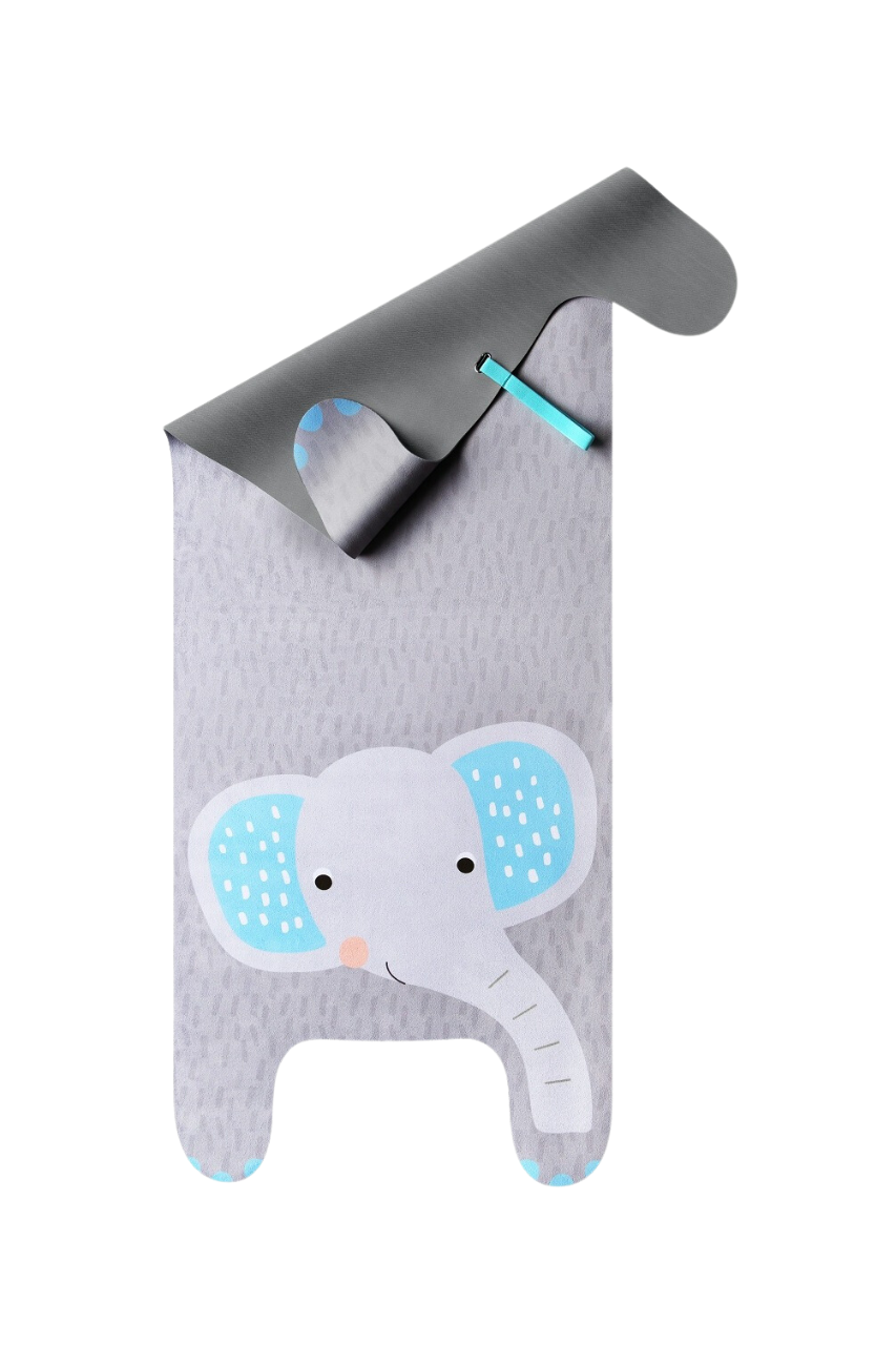 Yogamat for kids - Eddy the elephant