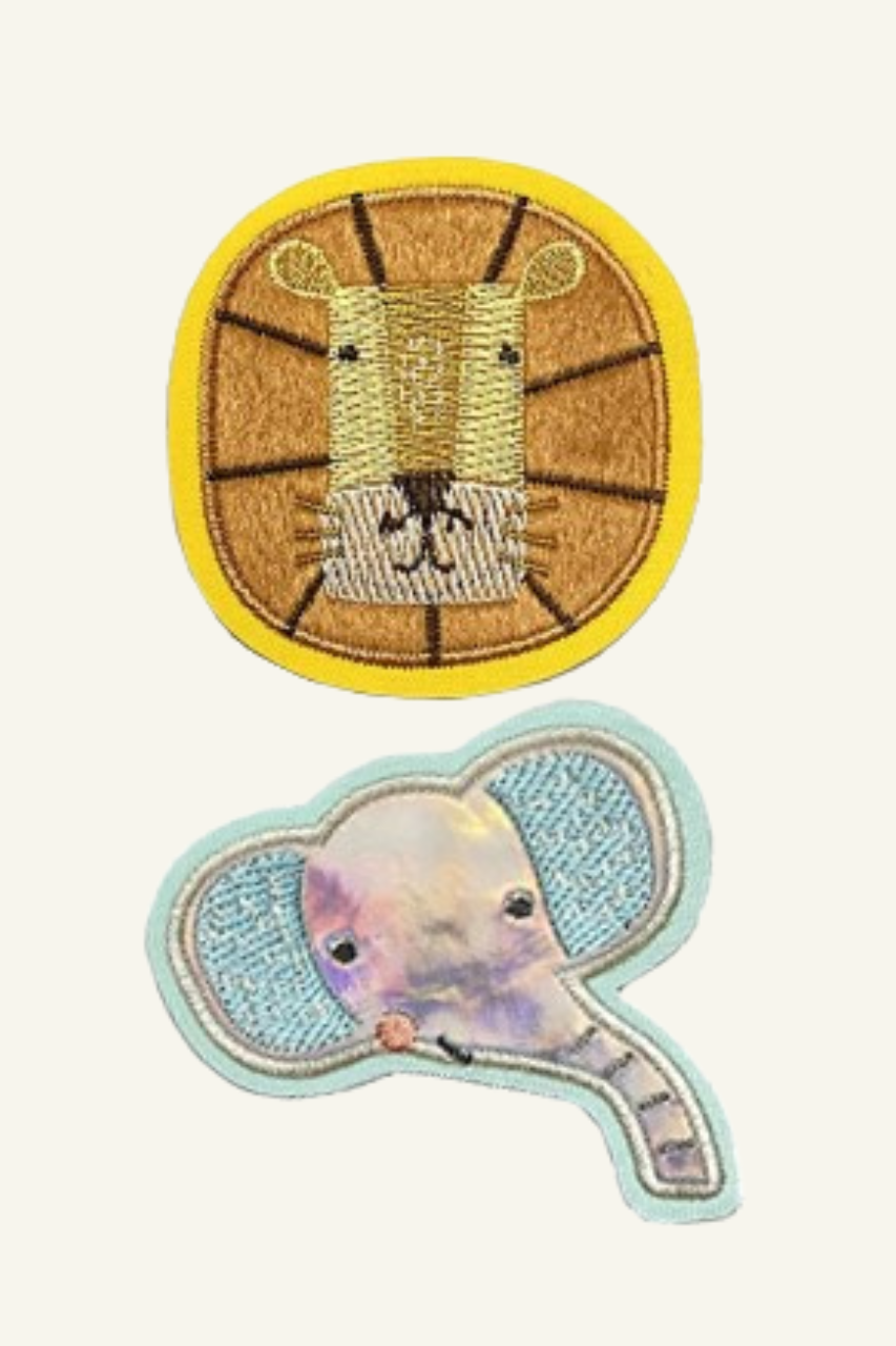 Iron-on Fabric Stickers Leo & Eddy