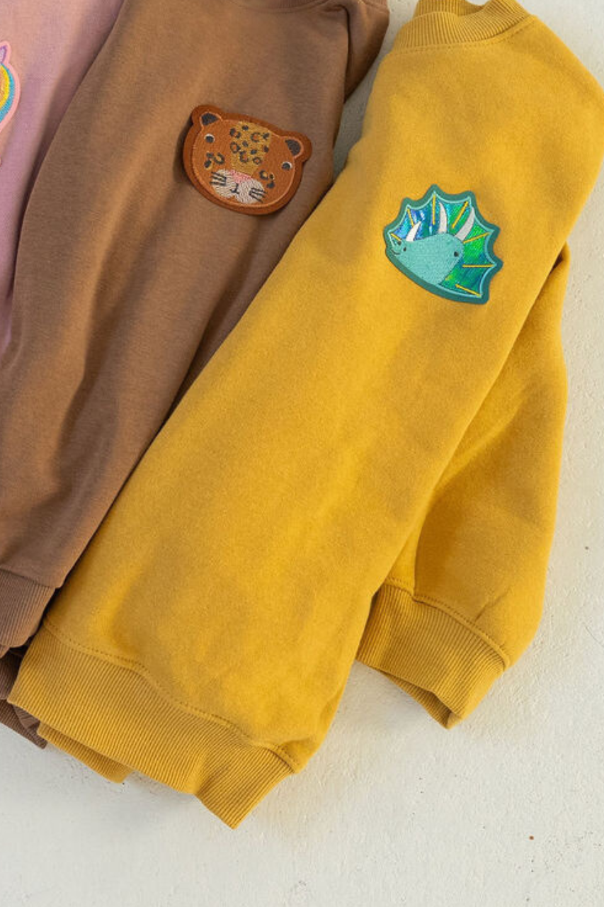 Iron-on Fabric Stickers Leo & Eddy