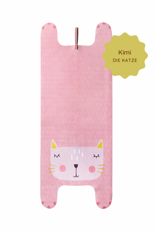 Yogamat for kids - Kimmi the cat