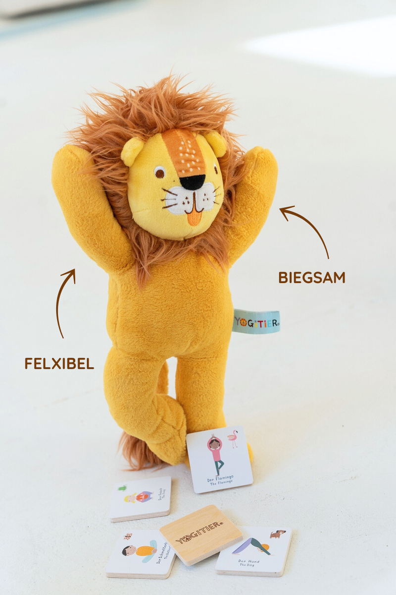 Yoga Lion - The flexible lion