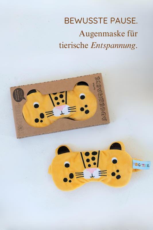 Augenmasken -  Luka der Leopard
