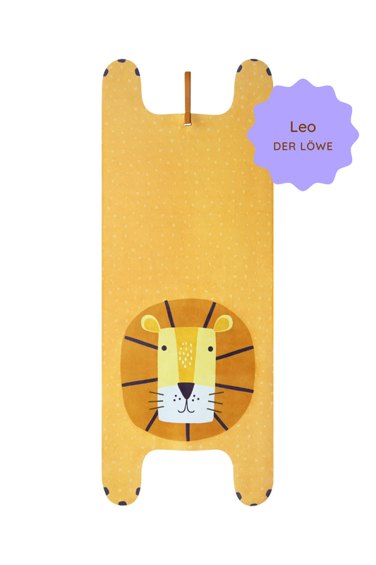 Yogamat for kids - leo the lion