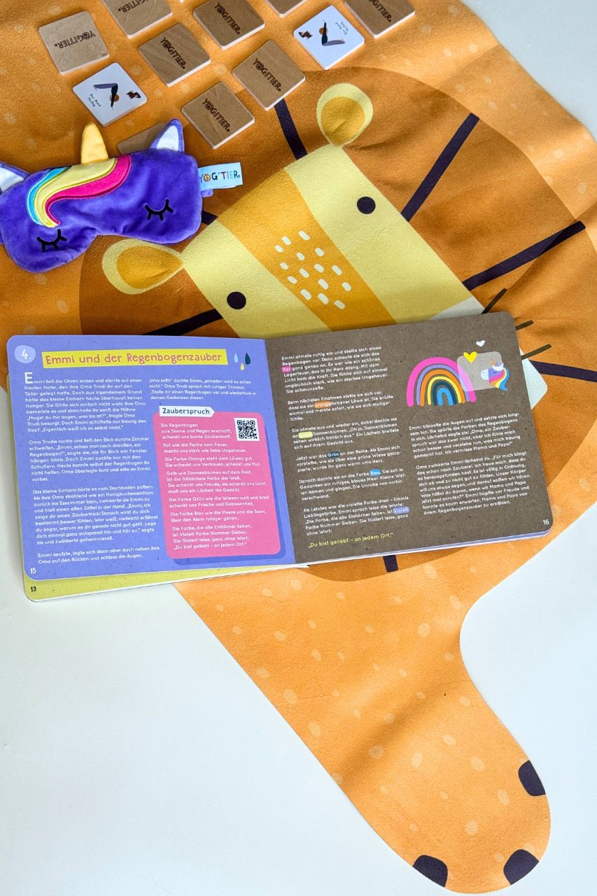 Löwenmut & Einhornzauber - Achtsame Familienmomente mit YOGITIER