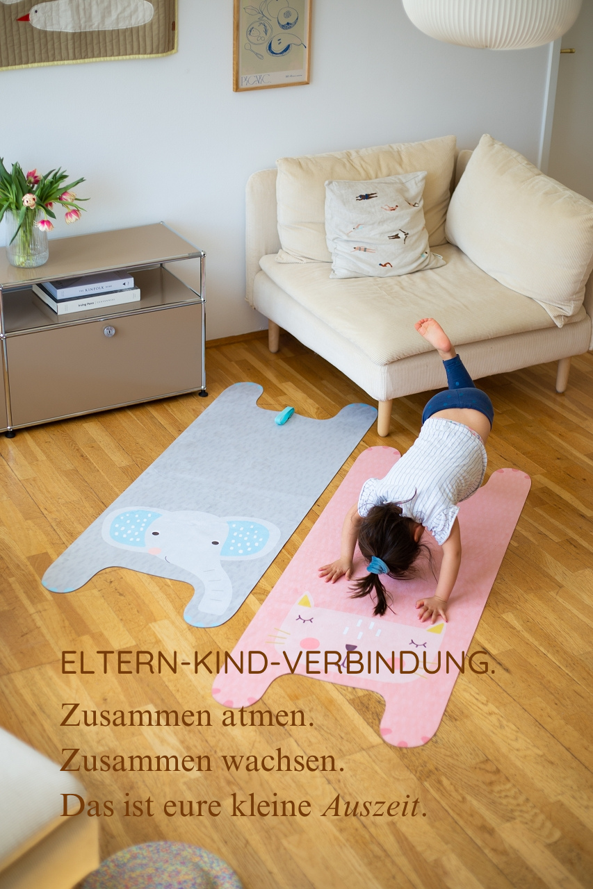 KINDER Yogamatte - Eddy der Elefant