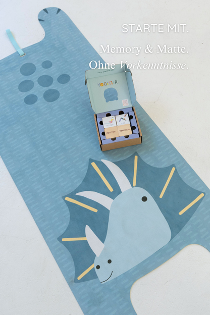 KINDER Yogamatte - Diego der Dino