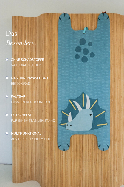 KINDER Yogamatte - Diego der Dino