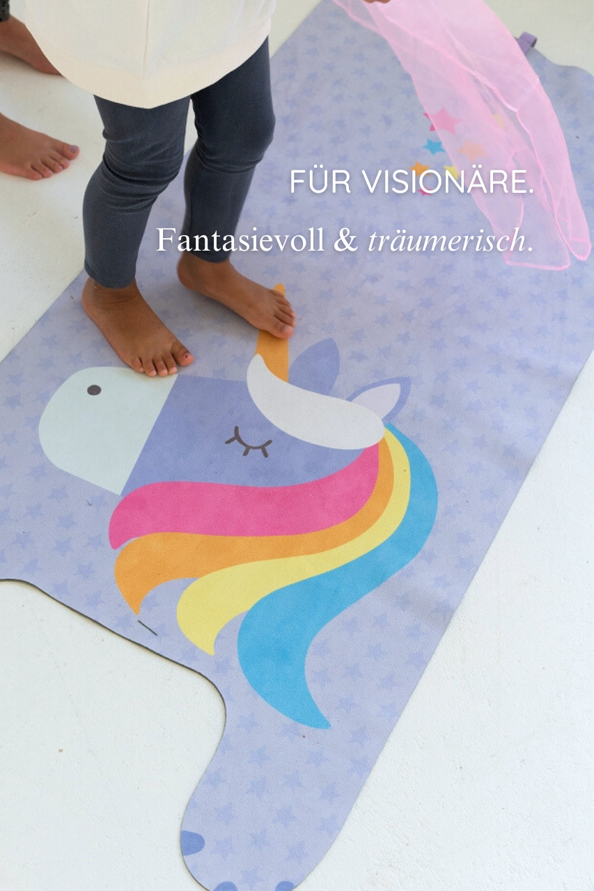 Yoga Mat for Kids - Emmi the unicorn
