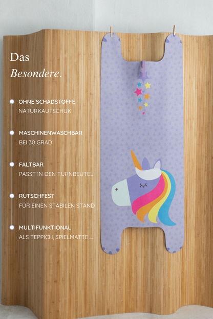 Yoga Mat for Kids - Emmi the unicorn