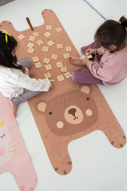 Wooden Yoga Memory