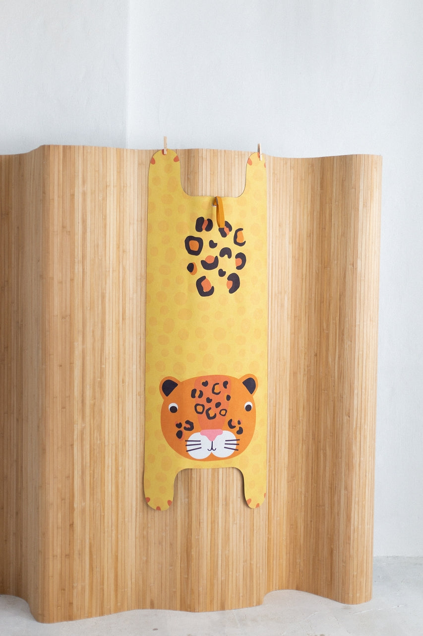 Yoga mat for kids - Luka the leopard