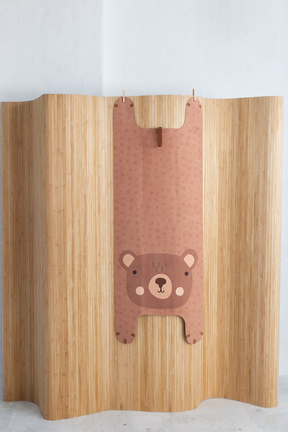 Yogamat for kids - Benno the bear