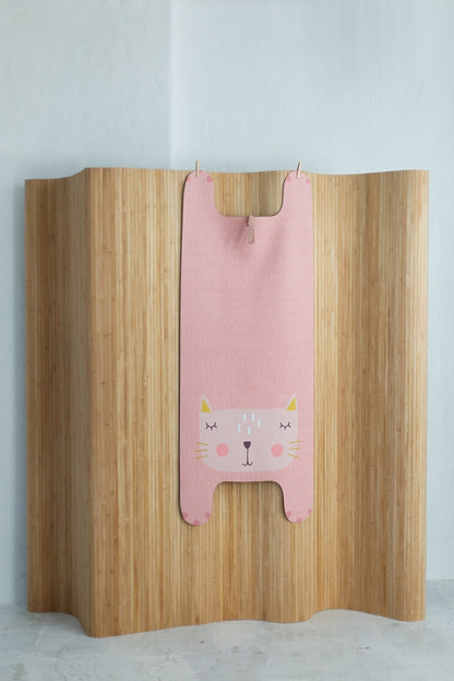 Yogamat for kids - Kimmi the cat