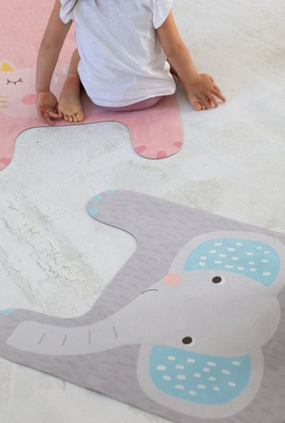 Yogamat for kids - Eddy the elephant