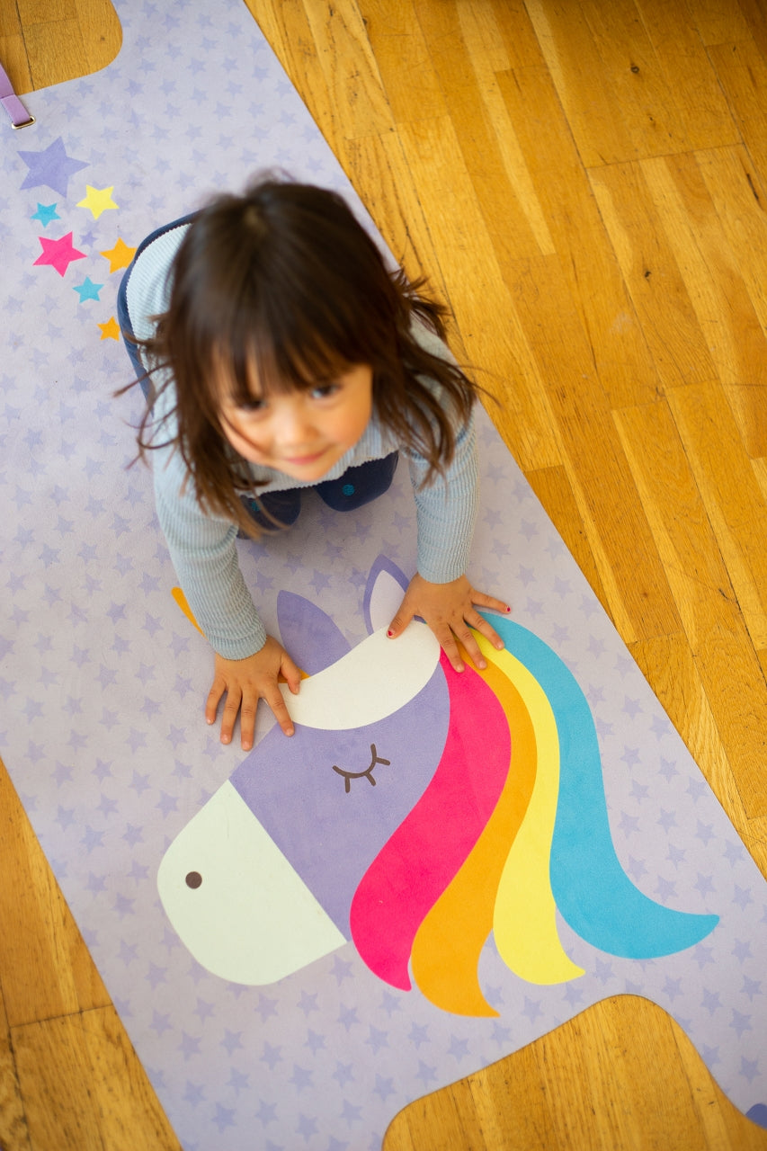 Yoga Mat for Kids - Emmi the unicorn